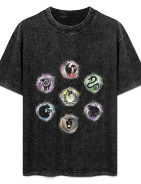 Deadly Sins T-Shirt Classic Basic Casual T-Shirt - Aliexpress - FashionsVida