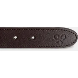 Cinturón de hombre piel tejido étnico