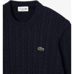 Jersey de hombre de algodón de punto de ochos