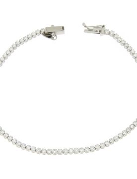 Bracciale Tennis Donna Oro Bianco GL-G21733991