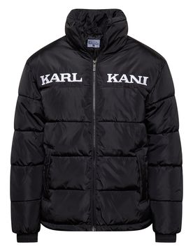 Retro Essential Puffer Jacket Black S Herren