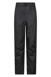 Spray Mens Waterproof Trousers - Short Length - Black - Black - Size: 3XL