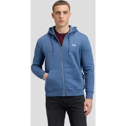 Sudadera con capucha de hombre con cremallera