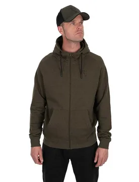 Collection Lw Full Zip Sweatshirt Green Marl M Men - Fox International - FashionsVida