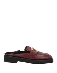 Mules & Zuecos Mujer Burdeos 37,38,39 Mujer