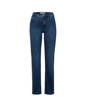 Jeans coupe droite CAROLA bleu 38 (kurz) - Brax - FashionsVida