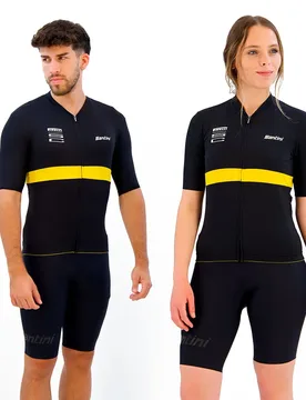 Maillot à Manches Courtes Pirelli - Santini - FashionsVida