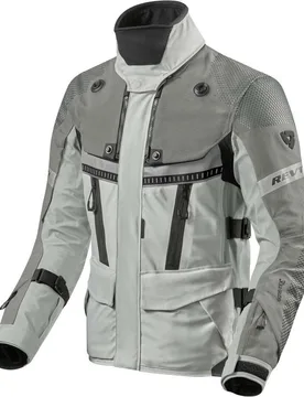 Giubbotto Moto Dominator 3 GTX Argento Antracite taglia M - Rev'it - FashionsVida
