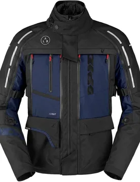 Giacche Moto Tessuto 4 SEASON V3 Nero Blu taglia S - Spidi - FashionsVida