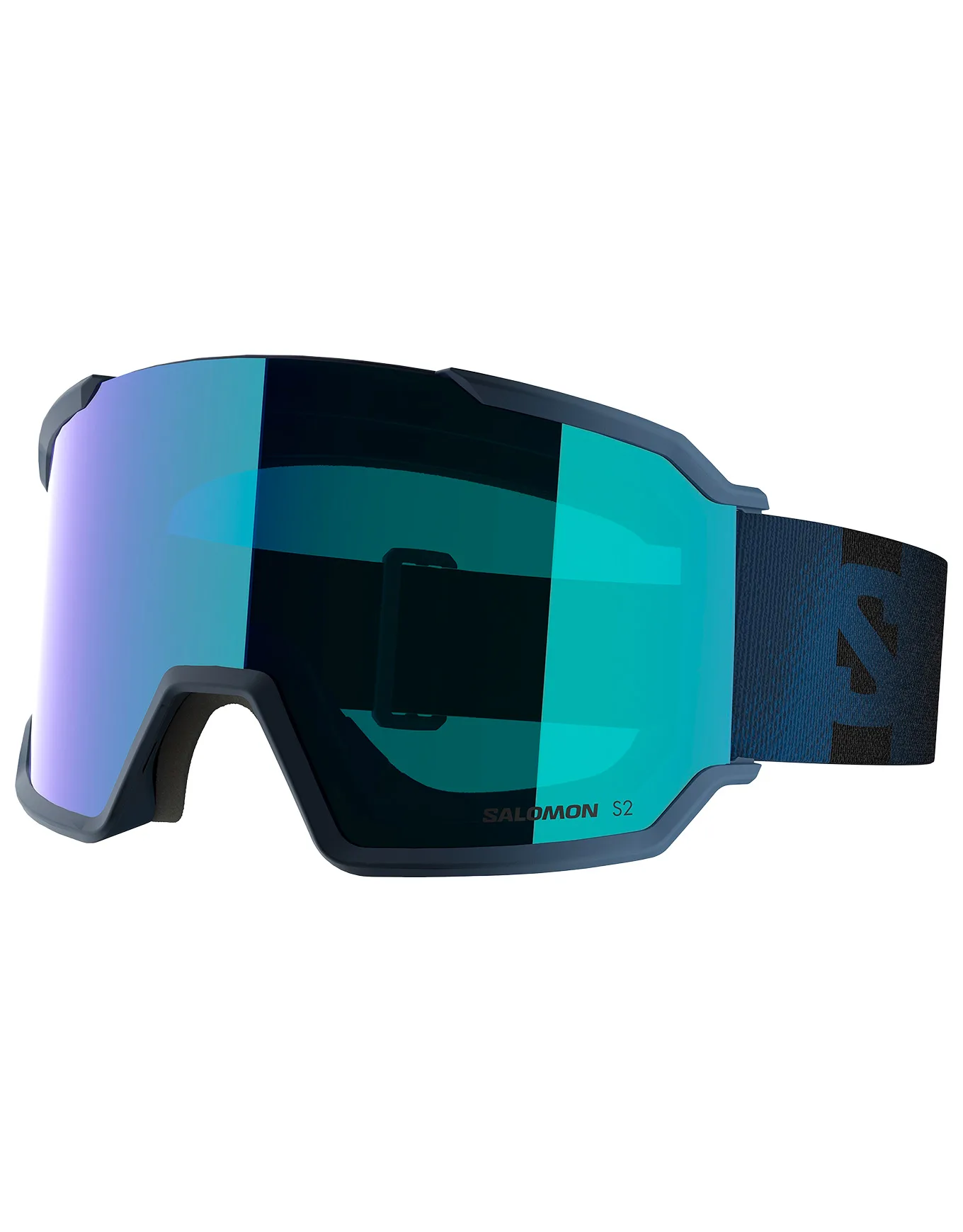 Masque de ski - S/View 3 Dress Blue - Bleu - Salomon - FashionsVida