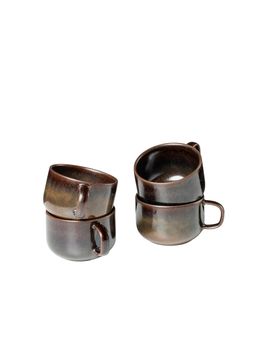 Kaffeeobertassen-Set, Steinzeug Glockenklang
