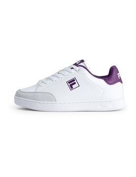 Sneakers bianche dettagli viola Courtbay 36