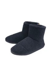 Mens Indoor Memory Foam Boot Slippers - - Size: 9