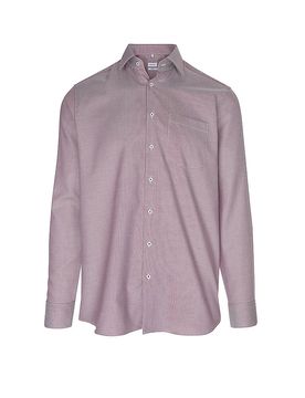 Hemd Regular Fit dunkelrot 40 herren
