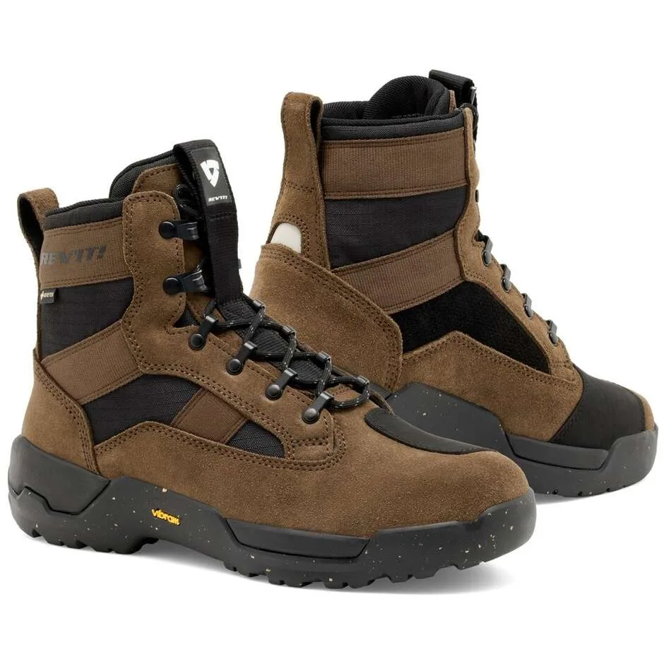 Scarpe Moto Redridge GTX Marrone Nero taglia 46 - Rev'it - FashionsVida