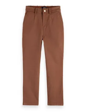 Pantalon Chino Loose Fit Mustang 14 Années Garçon - Scotch & Soda - FashionsVida
