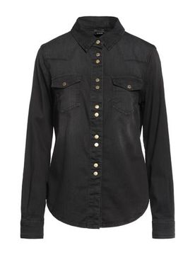 Camisa vaquera Mujer Negro 42 Mujer