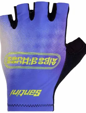 Gants Courts Tdf Alpe D´huez - Santini - FashionsVida