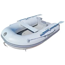 Inflatable Boat 270 Cm Grey 3+1 Places unisex