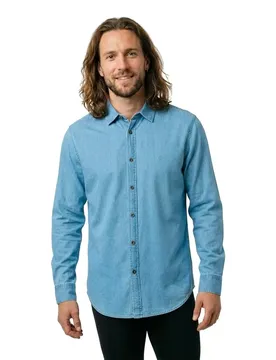 Camicia A Maniche Lunghe 21011005 Ice Bleach L