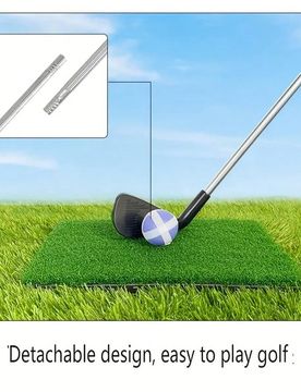 Palo de golf ajustable en longitud - Conductor/Putter retráctil y plegable para diestros y zurdos, palo de práctica ligero, adecuado para entrenamie