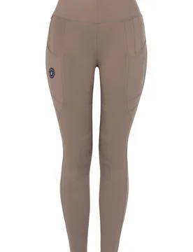 Damen Reitleggings CAVALLIN GRIP RL mocha latte 34 - Cavallo - FashionsVida