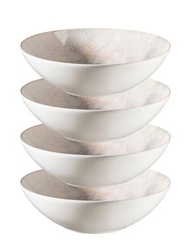 Schüssel-Set, Steinzeug Aquarellia
