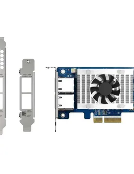 Carte D´extension Pci-e Qxg-10g2t-x710 Silver / Green One Size unisex - QNAP - FashionsVida