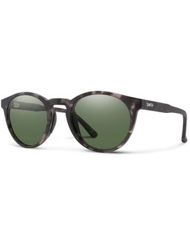 Polarisierte Sonnenbrille Westward Matte Gray Tortoise ChromaPop Polarized Gray Green Grau