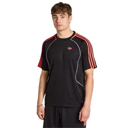 Teamgeist Men T-Shirts - Black - Size L - Poly Jersey - Black - Size: Large