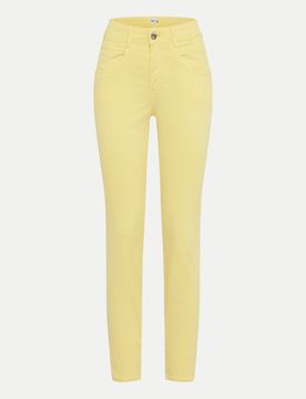 Slim-Fit Hose Style Shakira Gelb 18