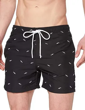 Pantaloncino Da Bagno Tb2680 Shark / Black / White S - Urban classics - FashionsVida