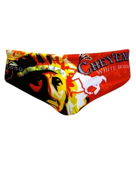 Cheyenne Swimming Brief Multicoloured M Men - TURBO - FashionsVida