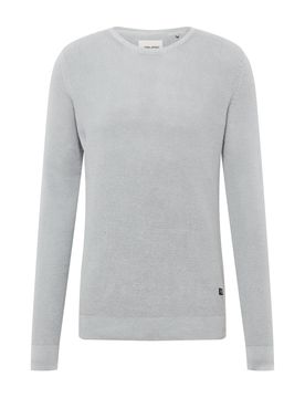 BLEND Jersey 'Codford' gris claro