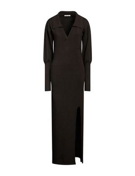 Maxi-Kleid Damen Dunkelbraun L,M,S,XS,XXS Damen