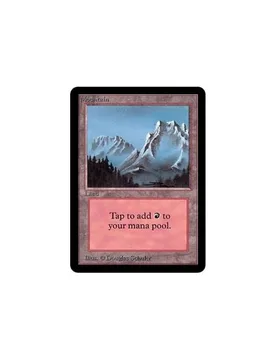 Mountain (#1) Alpha - Magic: The Gathering - FashionsVida