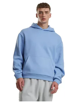 Felpa Con Cappuccio Tb6750 Powder Blue M - Urban classics - FashionsVida