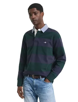Maglietta A Maniche Corte 200083 Tartan Green 3XL - Gant - FashionsVida