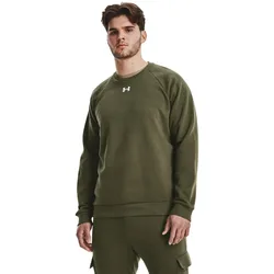 Sweat-shirt Rival Fleece Crew Marine OD Green 390 / White 100 XL