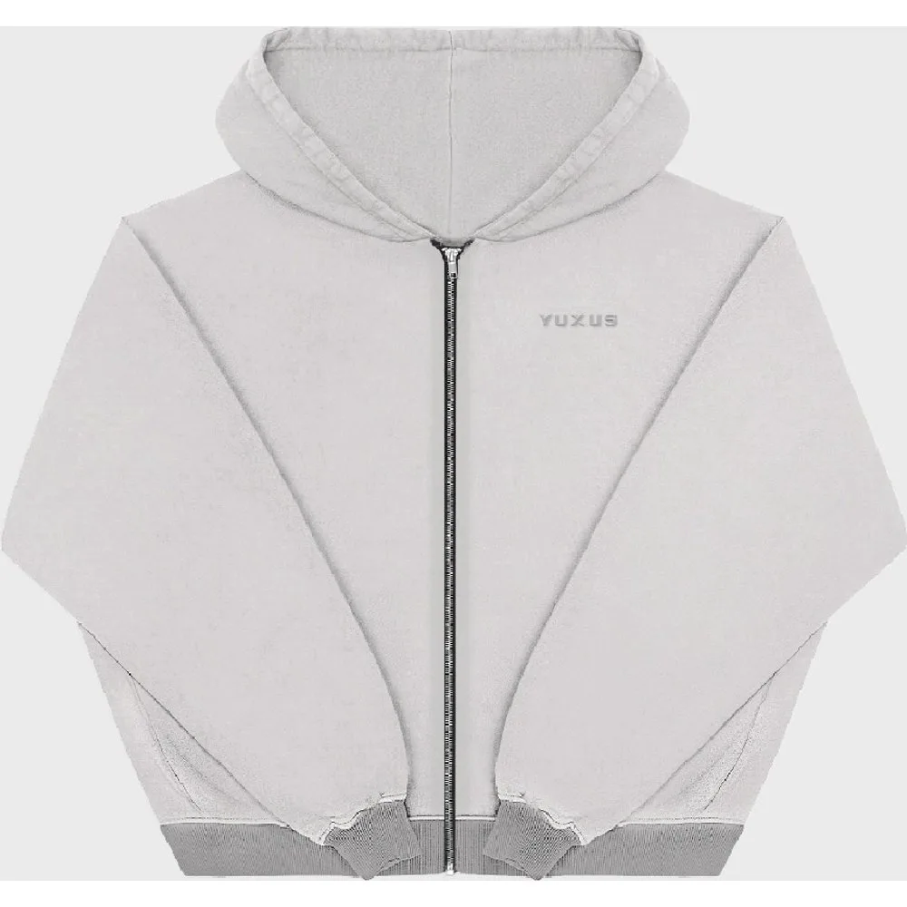 Sudadera con capucha y cremallera de hombre - YUXUS - FashionsVida