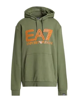 Sudadera Hombre Verde militar 3XL,4XL,L,S,XL,XS,XXL,XXS Hombre - Ea7 - FashionsVida