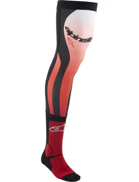 Calze Moto Cross Enduro KNEE BRACE SOCKS Bianco taglia S/M - Alpinestars - FashionsVida