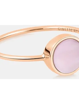 Anillo Ever de oro y madreperla - Ginette NY - FashionsVida