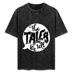 The Tales We Tell Simple Logo T-Shirt Plus Size Lightweight Top