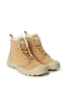 Palladium Boots fourrées en cuir