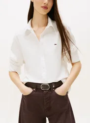 TOMMY JEANS CAMICIA OXFORD S