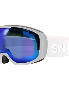 Masque De Ski Mohawk Matte White Double Trans+ Clear To Smoke Full Blue Oil + Vent/CAT1-3 Homme