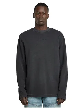 T-shirt à Manches Longues Overdyed R Pkt Tweeter Dark Black Gd S