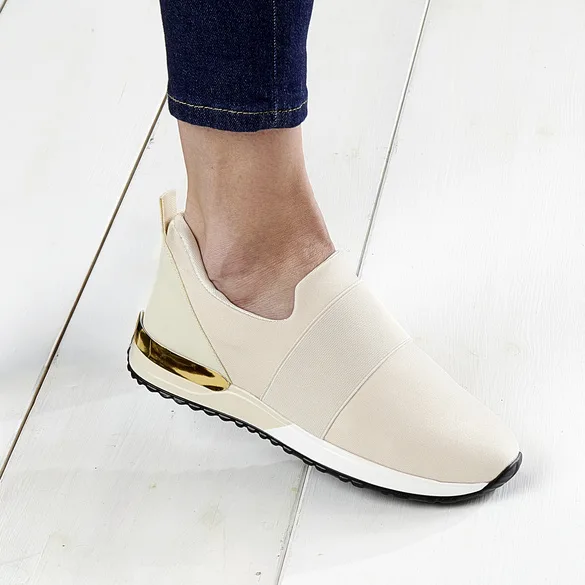 Soft-Slipper "Charlotte" beige - 3Pagen - FashionsVida