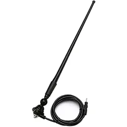 Flexible Rubber Antenna 40 Cm Black One Size unisex